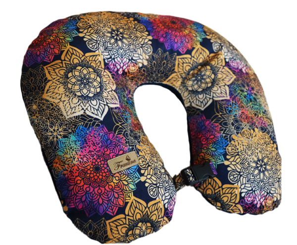 image00008 Secret Luggage Pillow ® - Mandala Gold