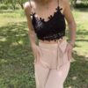 Wrap Pants Beige