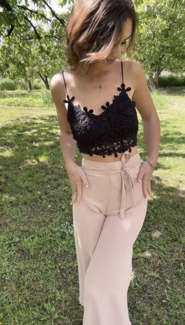 Wrap Pants Beige