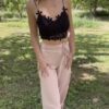 Wrap Pants Beige