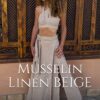Musselin Linen Beige