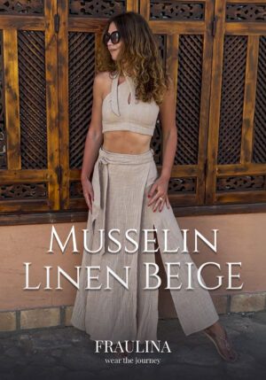 Musselin-Linen-Beige Musselin Linen Beige