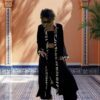 Multifunkcyjne Kimono z Wiskozy Black – Sukienka i Narzutka 2w1