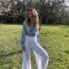 Spodnie Wiązane Wrap Pants White