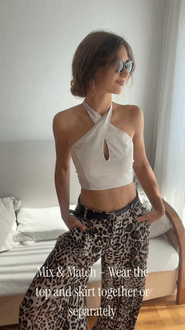 Frulina Dress - Linen Viscose Blend