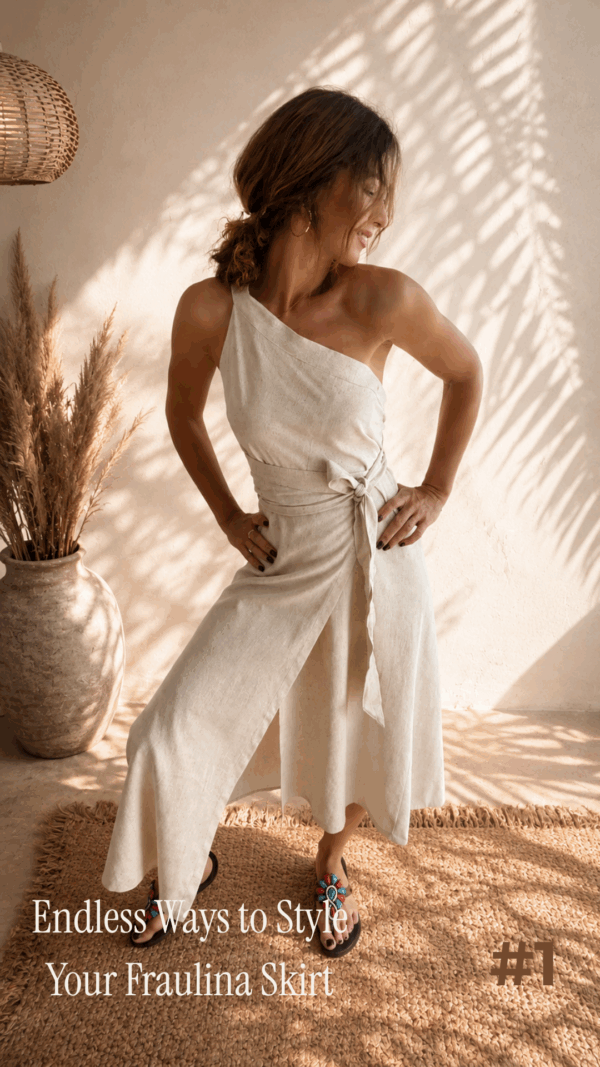 Frulina Dress - Linen Viscose Blend