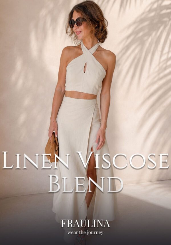 Frulina Dress - Linen Viscose Blend