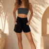image00002 (3) Wrap Shorts Black – 2w1: Spodenki i Letni Kostium