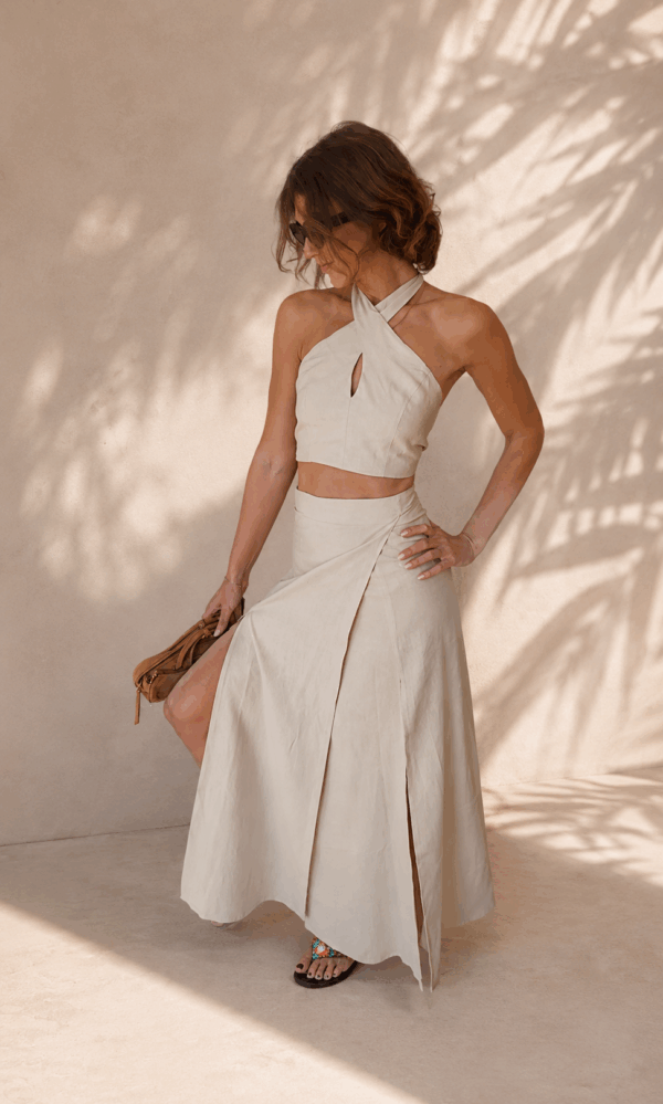 Frulina Dress - Linen Viscose Blend