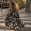 Multifunkcyjne Kimono z Wiskozy Zebra